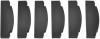 Jonnesway JAI-1138L-24 Лопасти ротора двигателя гайковёрта пневматического JAI-1138L, 6 шт. JAI-1138L-24