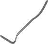 Jonnesway AB030068B Монтажная лопатка изогнутая 90° для кузовных работ 380 мм. AB030068B