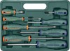 Jonnesway D71PP08S Набор отверток стержневых ANTI-SLIP GRIP, 8 предметов D71PP08S
