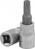 Jonnesway S07H427 Насадка торцевая 1/2"DR с вставкой-битой TORX®, T27, 55 мм S07H427