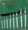 Jonnesway W23108S Набор ключей гаечных накидных изогнутых 75° в сумке, 6-22 мм, 8 предметов W23108S