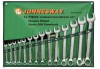 Jonnesway W26114S Набор ключей гаечных комбинированных в сумке, 10-32 мм, 14 предметов W26114S