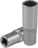 Jonnesway S04HD4719 Головка торцевая глубокая 12-гранная 1/2"DR, 19 мм S04HD4719