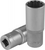 Jonnesway S04HD4724 Головка торцевая глубокая 12-гранная 1/2"DR, 24 мм S04HD4724