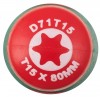Jonnesway D71T15 Отвертка стержневая TORX® ANTI-SLIP GRIP, T15х80 D71T15