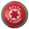 Jonnesway D71T6 Отвертка стержневая TORX® ANTI-SLIP GRIP, T6x60 D71T6