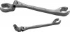 Jonnesway W24A11010 Ключ гаечный разрезной с гибкой головкой, 10 мм W24A11010