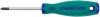 Jonnesway D71P180 Отвертка стержневая крестовая ANTI-SLIP GRIP, PH1x80 мм D71P180