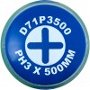 Jonnesway D71P3500 Отвертка стержневая крестовая ANTI-SLIP GRIP, PH3x500 мм D71P3500