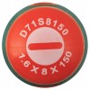 Jonnesway D71S8150 Отвертка стержневая шлицевая ANTI-SLIP GRIP, SL8.0х150 мм D71S8150
