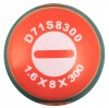 Jonnesway D71S8300 Отвертка стержневая шлицевая ANTI-SLIP GRIP, SL8.0х300 мм D71S8300