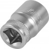 Jonnesway S68H3119 Головка торцевая SUPER TECH 3/8"DR, 19 мм,3/4",E24 S68H3119