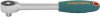 Jonnesway R6604 Рукоятка трещоточная ротационная со сквозным приводом 1/2"DR, 60 зубцов, 290 мм R6604