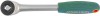 Jonnesway R6604 Рукоятка трещоточная ротационная со сквозным приводом 1/2"DR, 60 зубцов, 290 мм R6604