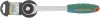 Jonnesway R6604 Рукоятка трещоточная ротационная со сквозным приводом 1/2"DR, 60 зубцов, 290 мм R6604