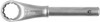 Jonnesway W77A136 Ключ накидной усиленный, 36 мм, d21.5/245 мм W77A136