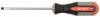 Ombra 750410 Отвертка стержневая шлицевая ROUND GRIP, SL4x100 мм 750410