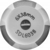Thorvik SDL6038 Отвертка стержневая шлицевая, SL6х38 мм SDL6038