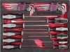 Thorvik UTS28STE Набор отверток и торцевых ключей в EVA ложементе 280х375 мм, 28 предметов UTS28STE