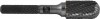 Thorvik TRRBC12250670-2 2 Борфреза твердосплавная цилиндрическая с радиусным торцом, тип C, 12 мм, двойная насечка, в боксе TRRBC12250670-2