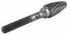 Thorvik TRRBF10200665-2  Борфреза твердосплавная гиперболическая, тип F, 10 мм, двойная насечка, в боксе TRRBF10200665-2