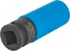 Thorvik S23SW17 Головка торцевая ударная удлиненная тонкостенная 1/2"DR для легкосплавных колесных дисков, 17 мм S23SW17
