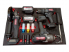 Ombra S03AD43CIT318STER Набор аккумуляторного инструмента с ударными головками 1/2"DR в EVA ложементе 560х375 мм, 8 предметов S03AD43CIT318STER
