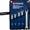 Thorvik FNWS005 Набор ключей гаечных разрезных в сумке, 8-19 мм, 5 предметов FNWS005