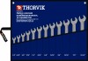 Thorvik CWIS0012 Набор ключей гаечных комбинированных дюймовых в сумке 1/4"--15/16", 12 предметов CWIS0012