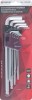 Thorvik HKLB9S Набор ключей торцевых шестигранных удлиненных с шаром, H1.5-H10, 9 предметов HKLB9S