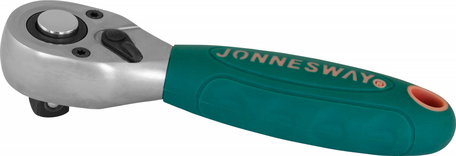 Рукоятка трещоточная укороченная 1/2"DR, 36 зубцов, 170 мм (JONNESWAY)