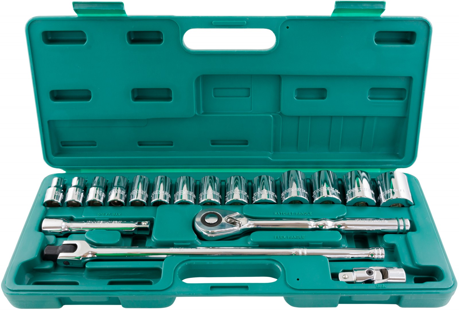 Купить S05H4219S Набор головок торцевых дюймовых 1/2"DR, SAE 3/8"--1-1/ ...