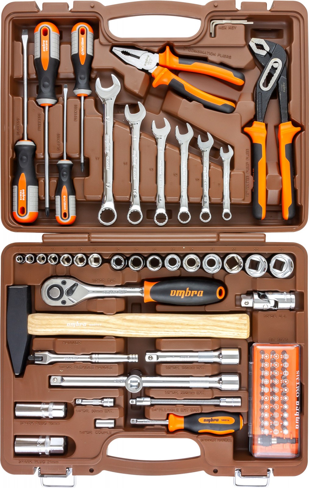 Купить OMT75S Набор инструмента универсальный 1/4\", 1/2\"DR, 75 ...