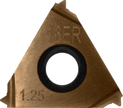 Carbon IT16ER125ISO6036 Пластина токарная сменная неперетачиваемая для точения наружней резьбы* IT16ER125ISO6036