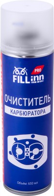 FILL inn FLP308 Очиститель карбюратора, 650 мл (аэрозоль) FLP308