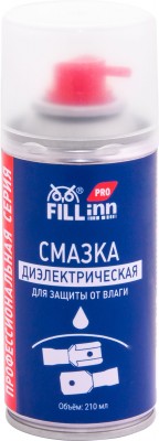 FILL inn FLP305 Смазка диэлектрическая для защиты от влаги, 210 мл (аэрозоль) FLP305