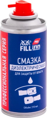 FILL inn FLP305 Смазка диэлектрическая для защиты от влаги, 210 мл (аэрозоль) FLP305