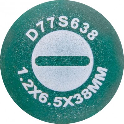 Jonnesway D77S638 Отвертка стержневая шлицевая ANTI-SLIP GRIP, SL6.5х38 мм D77S638