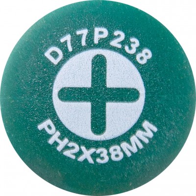 Jonnesway D77P238 Отвертка стержневая крестовая ANTI-SLIP GRIP, PH2х38 мм D77P238