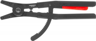Jonnesway P9916D Щипцы загнутые 90° с фиксатором для стопорных колец, разжим, 85-170 мм, 3.5-4.0 мм, 400 мм P9916D