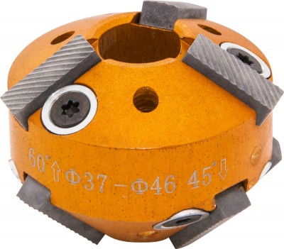 Jonnesway AI020065-3 Режущая головка для восстановления фасок седел клапанов, d37-46, 60° и 45° AI020065-3