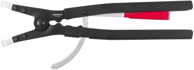 Jonnesway P9920D Щипцы загнутые 90° с фиксатором для стопорных колец, разжим, 165-300 мм, 4.5-5.5 мм, 500 мм P9920D