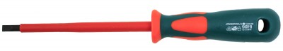 Jonnesway DV13S5125 Отвертка стержневая шлицевая диэлектрическая, SL5,5х125 мм DV13S5125