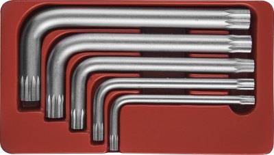 Jonnesway H15M105S Набор ключей торцевых SPLINE М5-М12, 5 предметов H15M105S