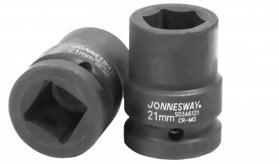 Jonnesway S03A6121 Головка торцевая ударная 3/4"DR, 21 мм S03A6121