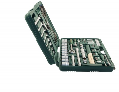 Jonnesway S04H52477S Набор инструмента универсальный 1/4", 1/2"DR, 77 предметов S04H52477S