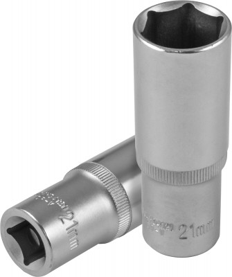 Jonnesway S04HD4121 Головка торцевая глубокая 1/2"DR, 21 мм S04HD4121
