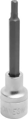 Jonnesway S09H4305 Насадка торцевая 1/2"DR с вставкой-битой шестигранной, H5, 100 мм S09H4305
