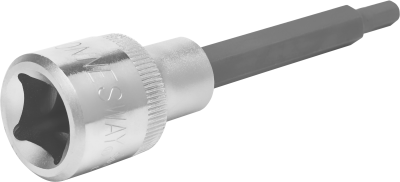 Jonnesway S09H4305 Насадка торцевая 1/2"DR с вставкой-битой шестигранной, H5, 100 мм S09H4305