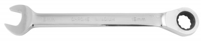 Jonnesway W60115 Ключ гаечный комбинированный трещоточный с реверсом, 15 мм W60115